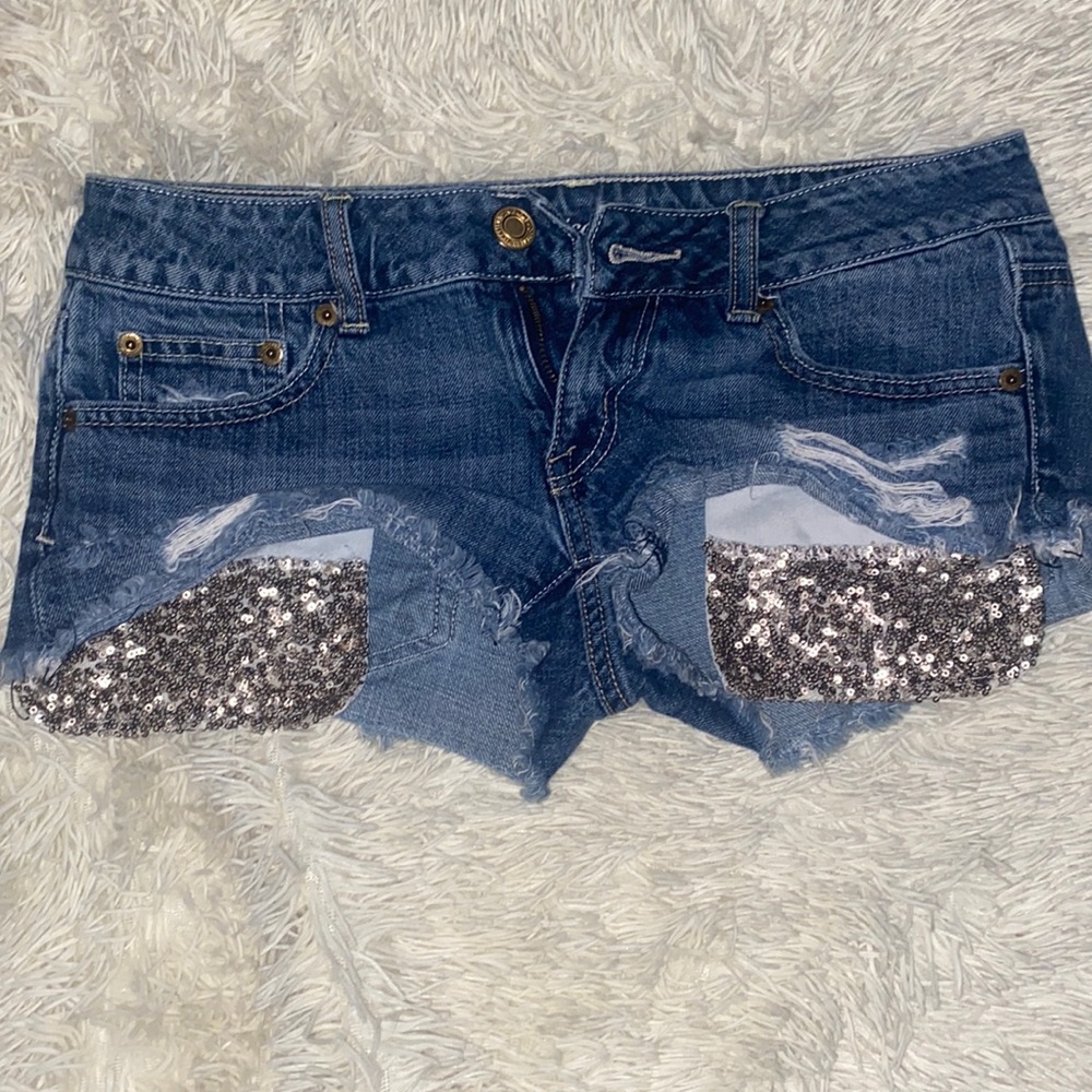 American Eagle jean shorts